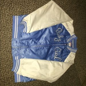 “Baby Girl” baby blue jacket